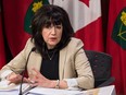 Ontario Auditor General Bonnie Lysyk speaks during a press conference at Queen's Park after the release of her 2019 annual report in Toronto on Dec. 4, 2019.