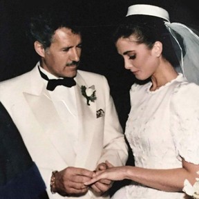Alex Trebek’s wife Jean shared a photo from their wedding following the Jeopardy! host’s death.