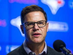 Blue Jays general manager Ross Atkins has big plans to improve his team this off-season.