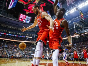 Chris Boucher is sticking around with the Raptors, but Marc Gasol is not.