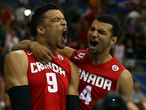 Dillon Brooks (left) and Jamal Murray burst onto the scene for Canada at the 2015 Pan Am Games at Toronto.