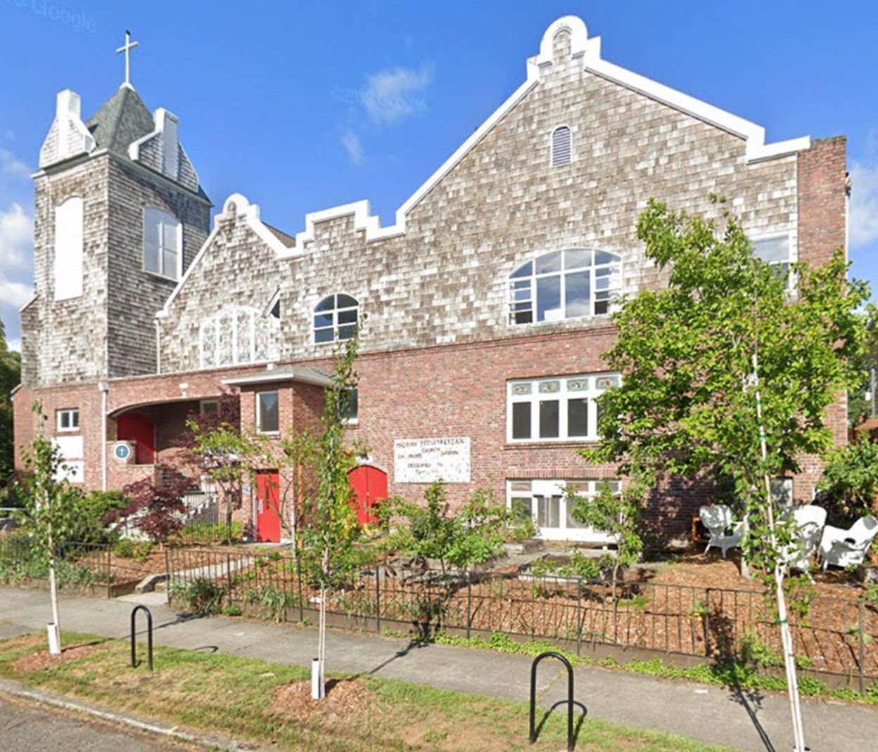 Dad dies, son injured when ladder strikes power line outside church in