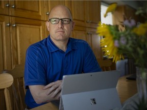 Windsor Mayor Drew Dilkens at home on Aug. 20, 2020.