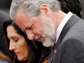 Evangelical leader Jerry Falwell Jr. allegedly played games with his wife Becki in which they would rank Liberty University students they most wanted to have sex with, according to one student who claimed to have been intimate with Becki.