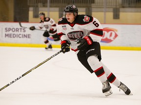 Maple Leafs prospect Nick Abruzzese played two seasons with the Chicago Steel of the USHL before moving on to Harvard University.