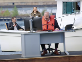 In the spirit of social distancing, the nautical non-profit Tideland Institute and the chaos-centric comedy group Improv Everywhere created and launched “New York’s most socially distanced office” smack dab in the middle of the East River in a video posted Monday.