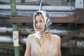 Kaley Cuoco in a scene from The Flight Attendant.