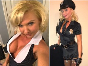 She was a homemaker by day and raunchy porn star Kitty Kat West by night. Did it get her killed?