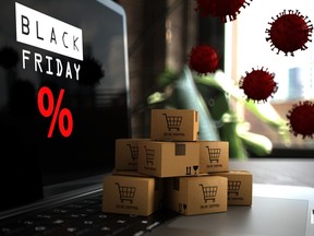 Notebook Black Friday Online Shopping Coronavirus