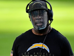 Twitter went nuts on Chargers’ coach Anthony Lynn on Sunday. USA TODAY