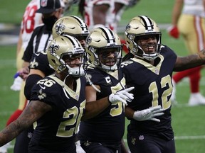 The New Orleans Saints topped the San Francisco 49ers Sunday 27-13. Getty