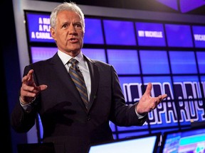 Late, great Jeopardy! host Alex Trebek. GETTY IMAGES