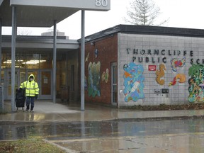 Recent testing at Thorncliffe Park Public School has yielded at least 19 COVID cases after voluntary testing was done this past Thursday and Friday with 433 students at the school on Monday November 30, 2020. Jack Boland/Toronto Sun/Postmedia Network