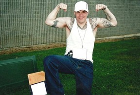 Steven “Sam” Mehlenbacher identifies as trans. She is charged with sex assault at a women’s prison.