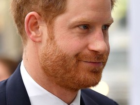 Britain's Prince Harry, Duke of Sussex arrives to attend the UK-Africa Investment Summit in London on Jan. 20, 2020.