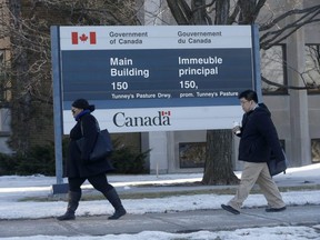 The Government of Canada building in Ottawa, Feb 27, 2018.