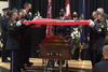 An emotional funeral service was held for Const. Marc Hovingh, an OPP officer who was killed recently in the line of duty, on Saturday, Nov. 28, 2020.