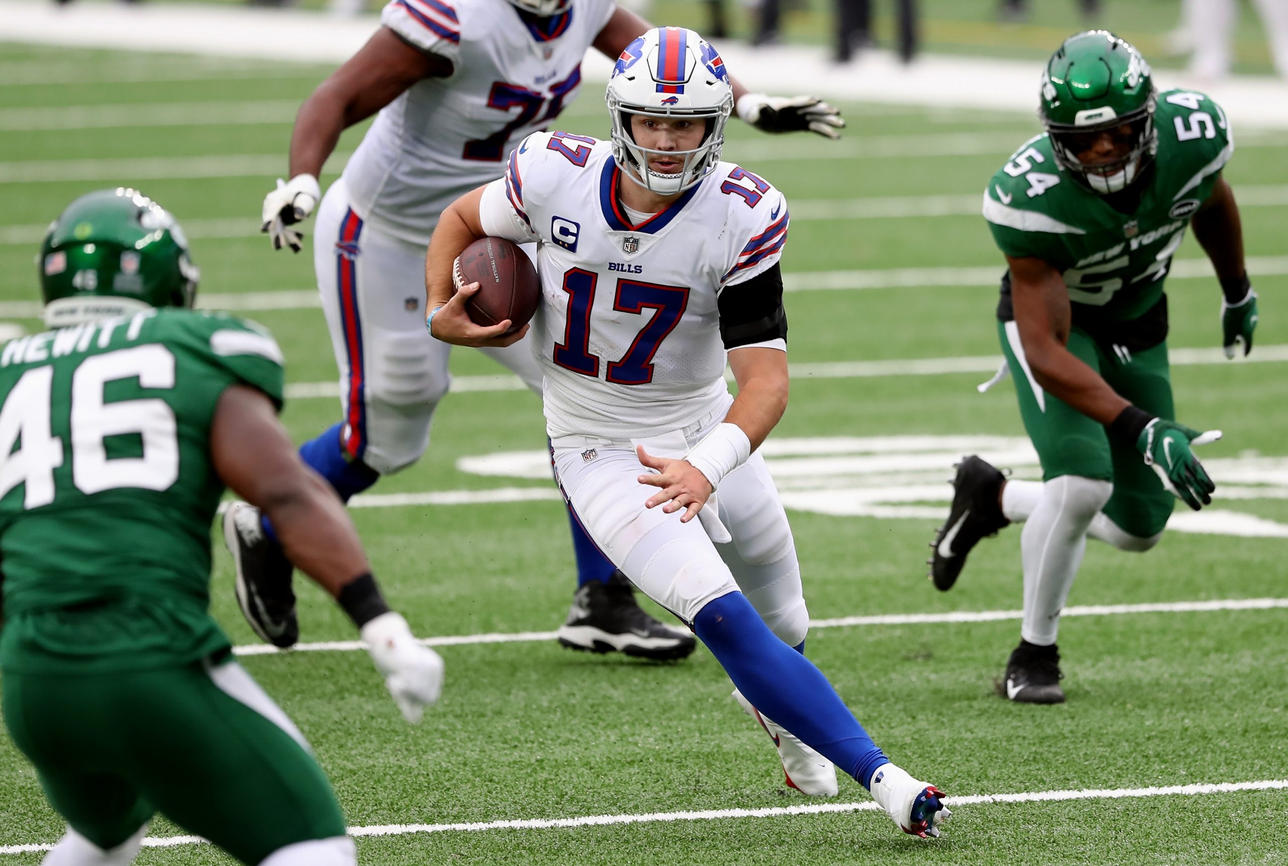 Josh Allen 375 Yards Passing As Buffalo Bills Beat San