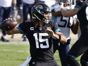 Jacksonville Jaguars quarterback Gardner Minshew II gets the start this week.