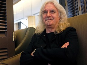 Comedian Billy Connolly poses for a photo in Toronto.