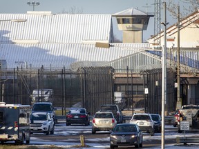 Exterior view of Joyceville Institution after an outbreak of at least 80 inmates with COVID-19 at the Joyceville Institution in Kingston, Ontario, on Thursday Dec.  17, 2020.