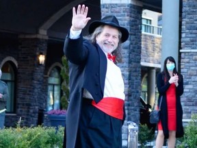 Fired Vancouver Canucks anthem singer Mark Donnelly.