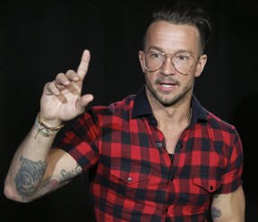 Carl Lentz, a former pastor at Hillsong Church in New York, is seen here on Oct. 23, 2017.