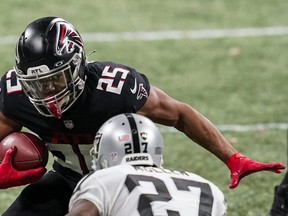 Atlanta Falcons could stage an upset against the New Orleans Saints Sunday. USA TODAY