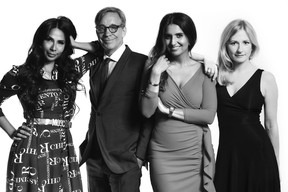 (Left to right) Muneeza Sheikh, Howard Levitt, Sunira Chaudhri and Tatha Swann of the employment and labour law firm Levitt Sheikh Chaudhri Swann.