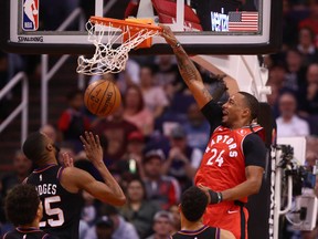 Toronto Raptors guard Norman Powell has supplied some gifts for the holidays.
