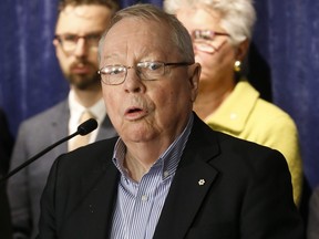 Former Toronto mayor David Crombie on March 17, 2016.