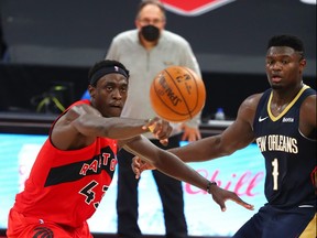 Toronto Raptors forward Pascal Siakam showed flashes of brilliance in the season opener.