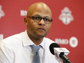 Toronto FC general manager Ali Curtis must find a new coach for his team.