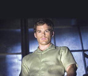Michael C. Hall as Dexter.