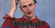 Party Monster Michael Alig before his long fall.
