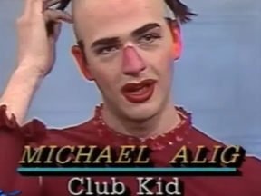 Party Monster Michael Alig before his long fall.