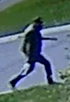 An image released of a suspect in the Aug. 31, 2020 shooting at a Brampton cemetery in the Chinguacousy Rd. and Bovaird Dr. area.