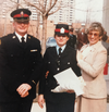 Kathy McCormack is seen here with her late father, Bill McCormack Sr., and mom, Jean McCormack, at her graduation from police college in 1981.