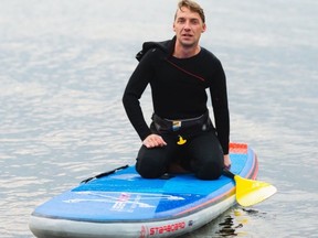 Mike Shoreman is a motivational speaker known as "The Unbalanced Paddleboarder."