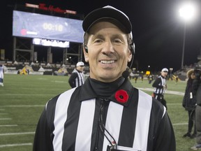 Long-time CFL official Murray Clarke.