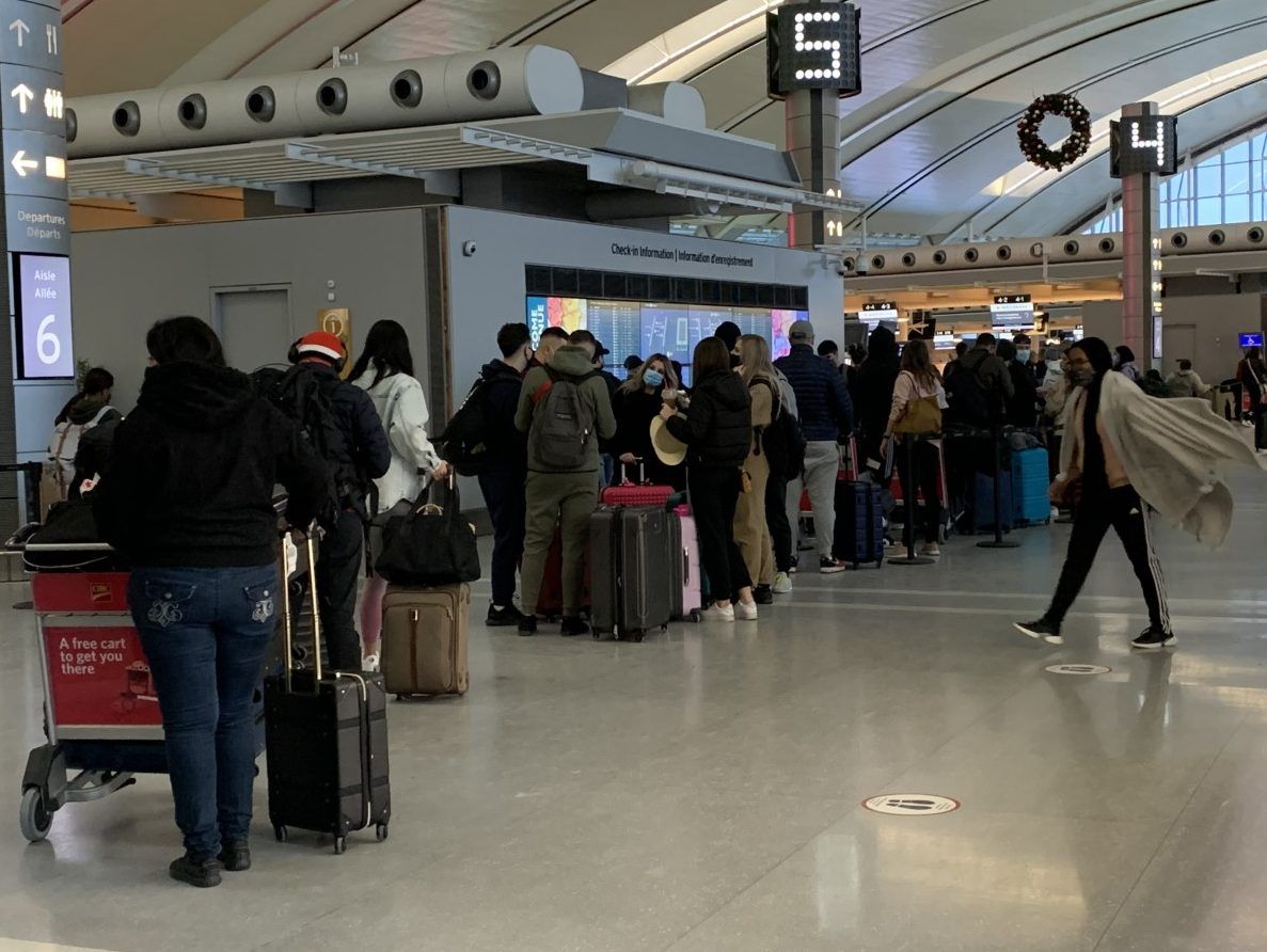 WARMINGTON: Long line-ups at airport instead of stores on Boxing Day ...