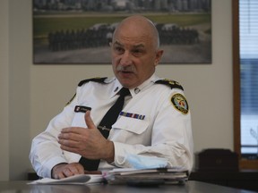 Toronto Police Chief Jim Ramer speaks about the the past year and the challenges the force has incurred and what they will face in 2021. Rame spoke from his seventh-floor office with the Toronto Sun's crime reporter Chris Doucette on Wednesday, Dec. 16, 2020.