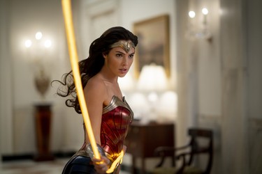 Gal Gadot as Wonder Woman in Warner Bros. Pictures’ action adventure Wonder Woman 1984.