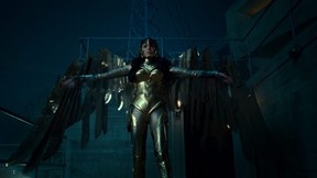 Gal Gadot in a scene from Wonder Woman 1984.
