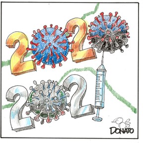 Andy Donato cartoon for Jan. 3, 2021.