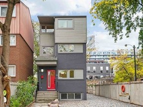 This 2,200-square-foot, three-bedroom downtown Toronto home is listed at
$1.79 million. PROPERTY GUYS