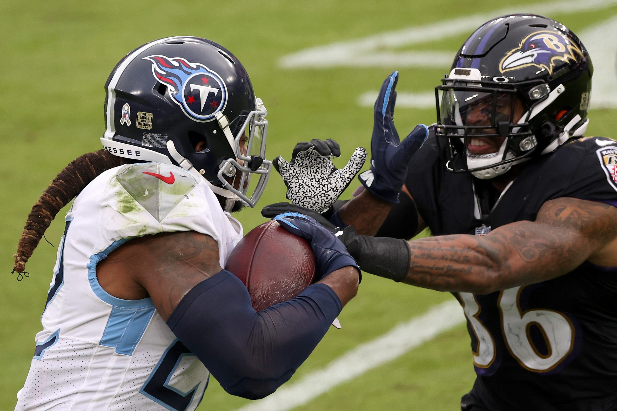 NFL PLAYOFFS BAD BEATS BLOG: Ravens-Titans, Bears-Saints, Browns-Steelers