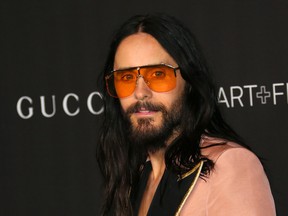 When The Little Things was written, Denzel Washington had just won his first Oscar, Jared Leto (pictured) was an unknown actor fresh off the bus in Hollywood, and Rami Malek had barely finished elementary school.