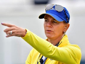 Annika Sorenstam was one of three golfers to be awarded the Medal of Freedom by U.S. President Donald Trump on Thursday, Jan. 7, 2021.