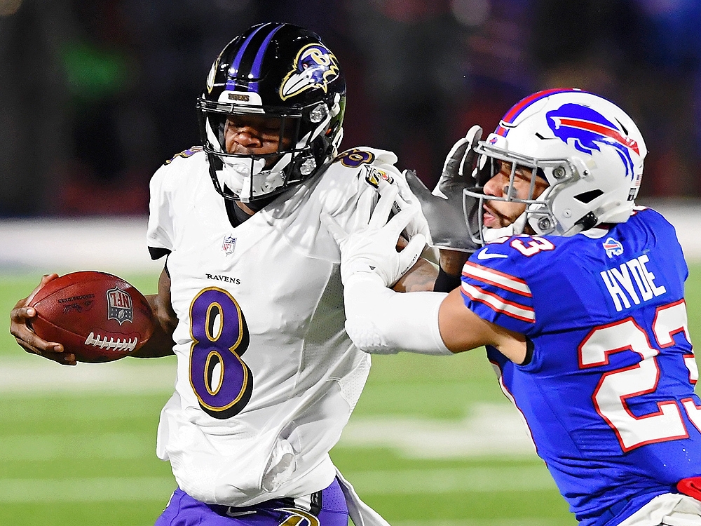 Bills smother Ravens, advance to AFC title game